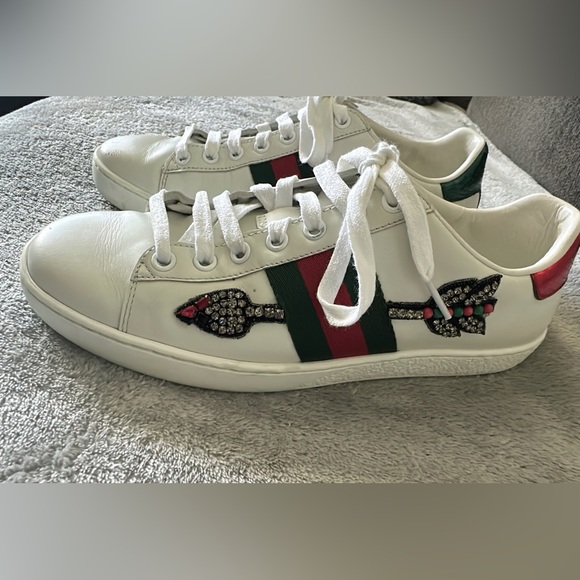 Gucci Women's Ace Embroidered Sneaker - Picture 5 of 6
